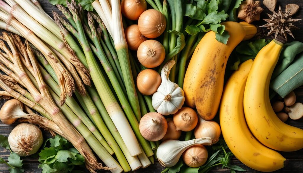 Alimentos-ricos-em-fibras-prebioticas-1024x585 Probioticos e prebioticos: benefícios para sua saúde