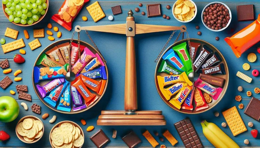 comparacao-barra-de-proteina-vs-outros-snacks Barra de Proteína: Descubra Tudo Sobre Seus Benefícios