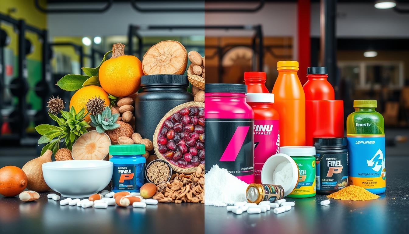 Pré-treino natural vs. suplementos
