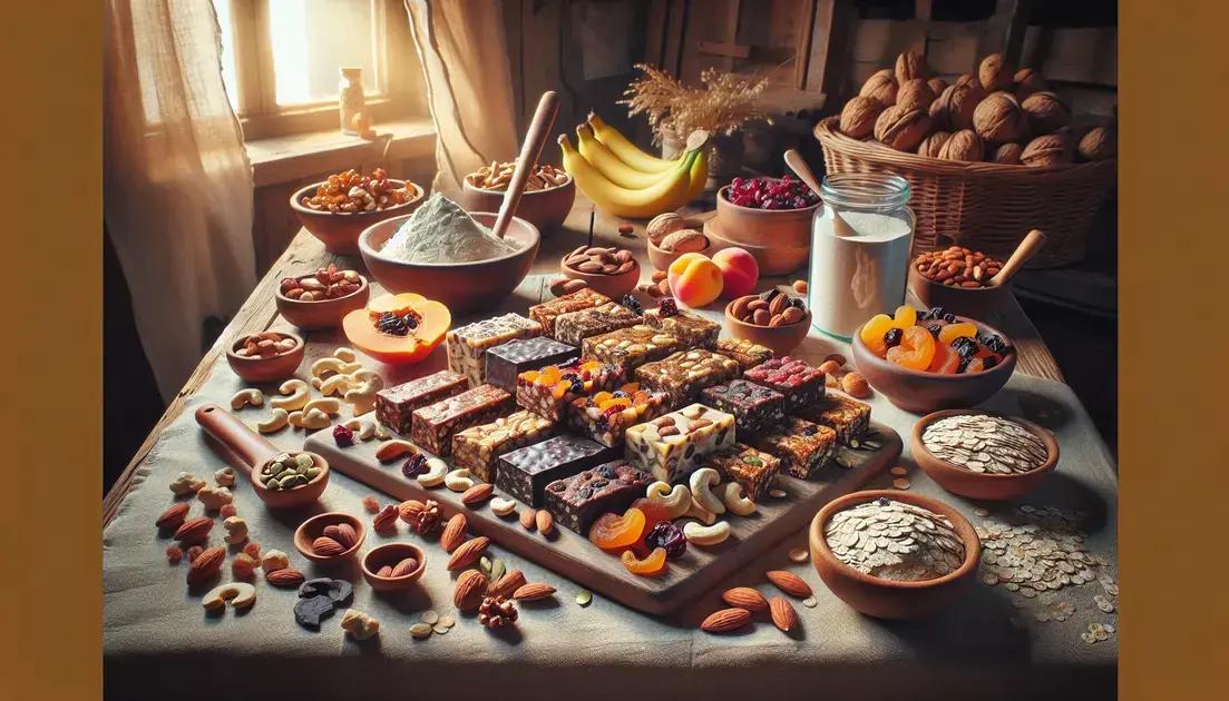 receitas-de-barras-de-proteina-caseiras Barra de Proteína: Descubra Tudo Sobre Seus Benefícios